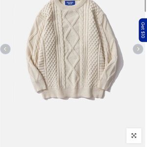 Aelfric Eden Retro 90s Cable Knit Sweater